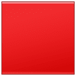 Large Red Square on Samsung