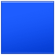 Large Blue Square on Samsung