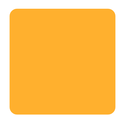 Large Yellow Square on Microsoft Fluent