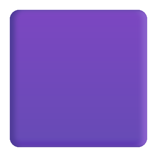 Large Purple Square on Microsoft 3D