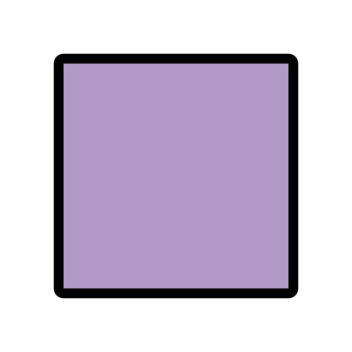 Large Purple Square on OpenMoji