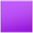Large Purple Square on Samsung