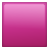 Large Purple Square on WhatsApp