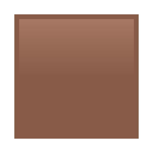 Large Brown Square on JoyPixels