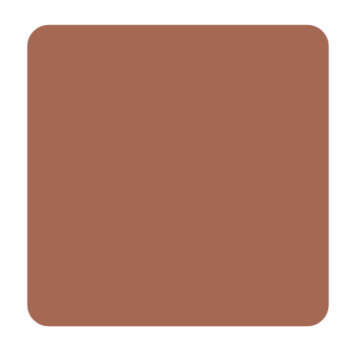 Large Brown Square on Microsoft Fluent