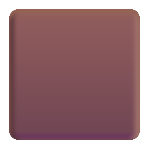 Large Brown Square on Microsoft 3D