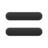Heavy Equals Sign on WhatsApp