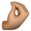 Pinched Fingers: Medium Skin Tone on Samsung