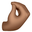 Pinched Fingers: Medium-Dark Skin Tone on Samsung