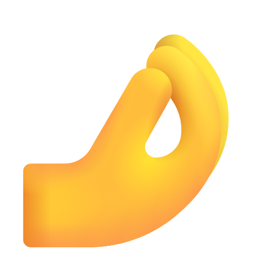 Pinched Fingers on Microsoft 3D