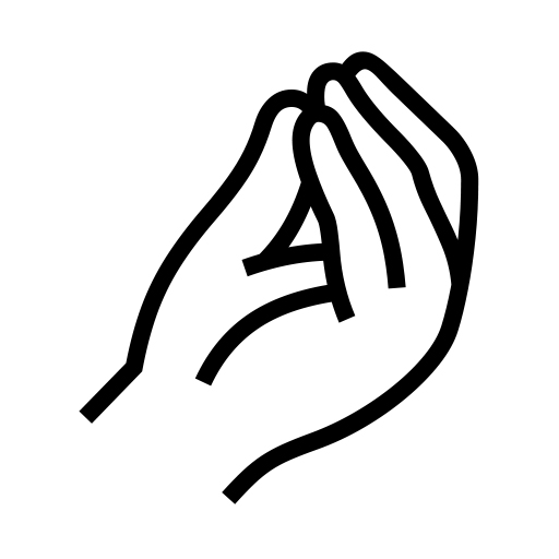 Pinched Fingers on Noto Emoji