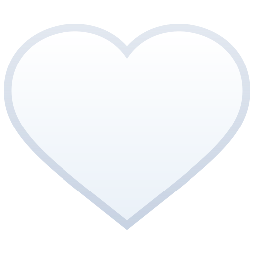 White Heart on JoyPixels