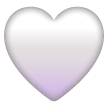 White Heart on Samsung