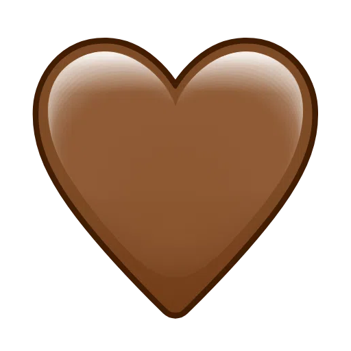 Brown Heart on Telegram
