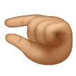 Pinching Hand: Medium-Light Skin Tone on Samsung
