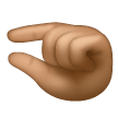Pinching Hand: Medium Skin Tone on Samsung