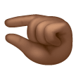 Pinching Hand: Medium-Dark Skin Tone on Samsung