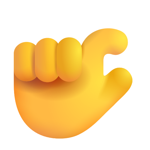 Pinching Hand on Microsoft 3D