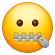 Zipper-mouth Face on Samsung