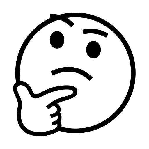 Thinking Face on Noto Emoji