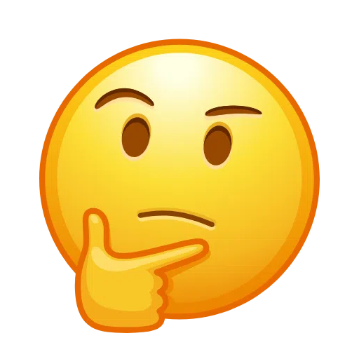 Thinking Face on Telegram