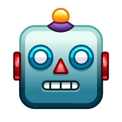 Robot Face on Telegram