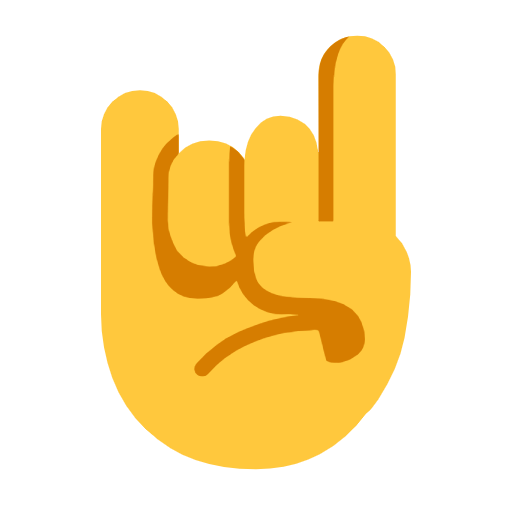 Sign Of The Horns on Microsoft Fluent
