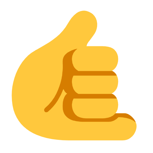 Call Me Hand on Microsoft Fluent