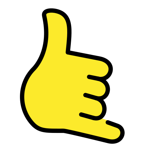 Call Me Hand on OpenMoji