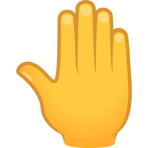 Raised Back Of Hand on JoyPixels