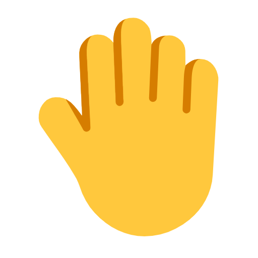 Raised Back Of Hand on Microsoft Fluent