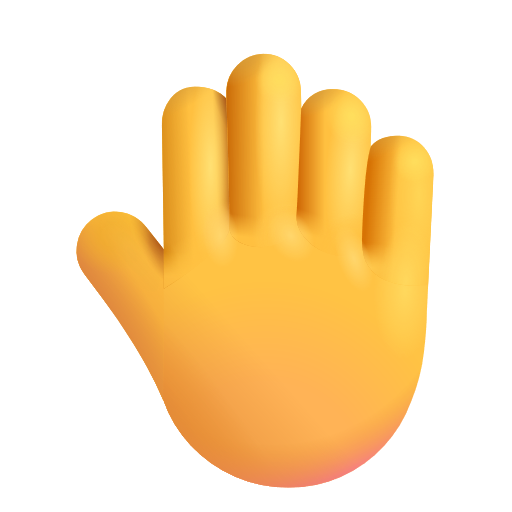 Raised Back Of Hand on Microsoft 3D