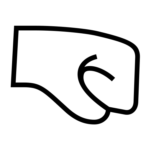 Right-facing Fist on Noto Emoji