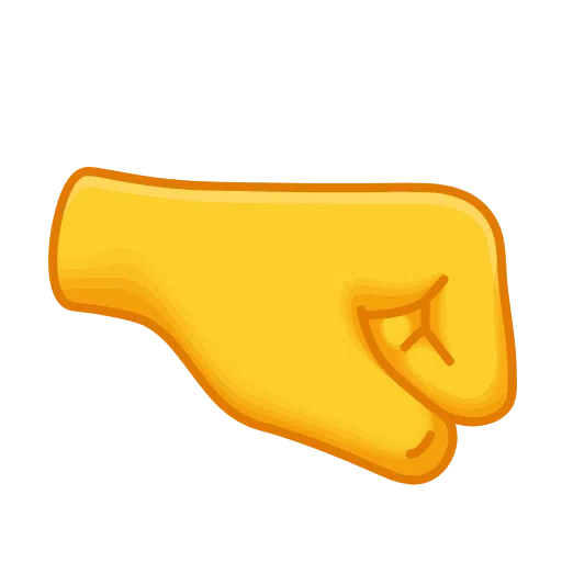 Right-facing Fist on Telegram