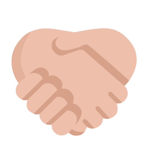 Handshake: Medium-Light Skin Tone on Microsoft Fluent