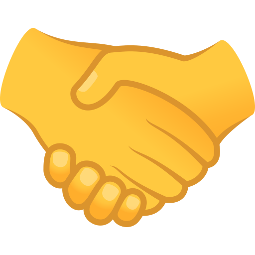Handshake on JoyPixels