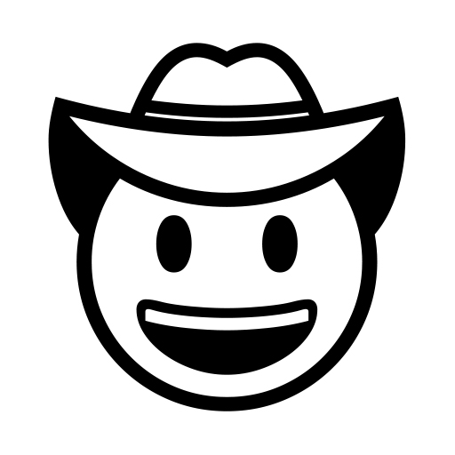 Face With Cowboy Hat on Noto Emoji
