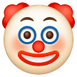 Clown Face on Samsung