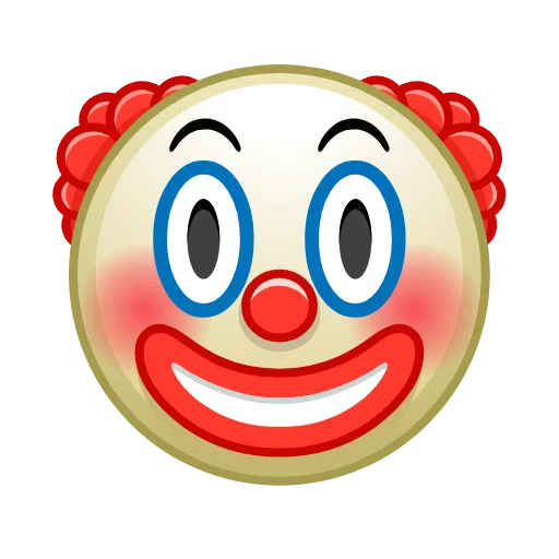 Clown Face on Telegram