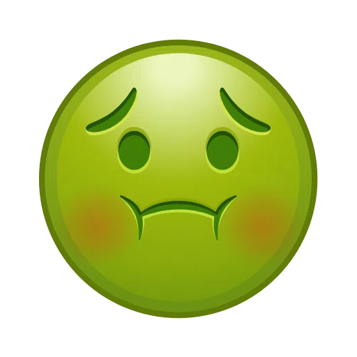 Nauseated Face on Telegram