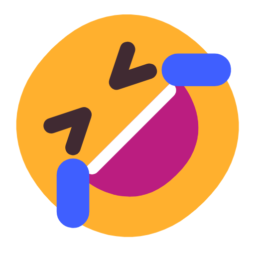 Rolling On The Floor Laughing on Microsoft Fluent