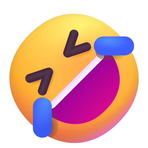 Rolling On The Floor Laughing on Microsoft 3D