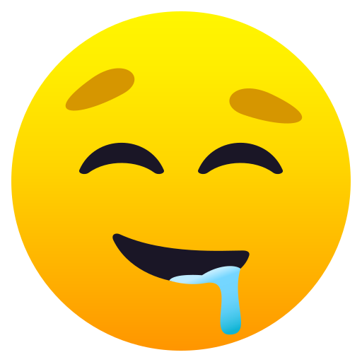 Drooling Face on JoyPixels