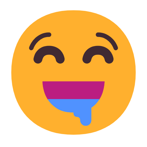 Drooling Face on Microsoft Fluent