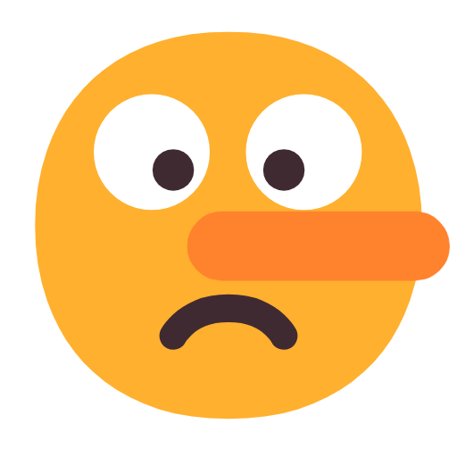 Lying Face on Microsoft Fluent