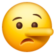 Lying Face on Samsung