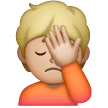 Face Palm: Medium-Light Skin Tone on Samsung