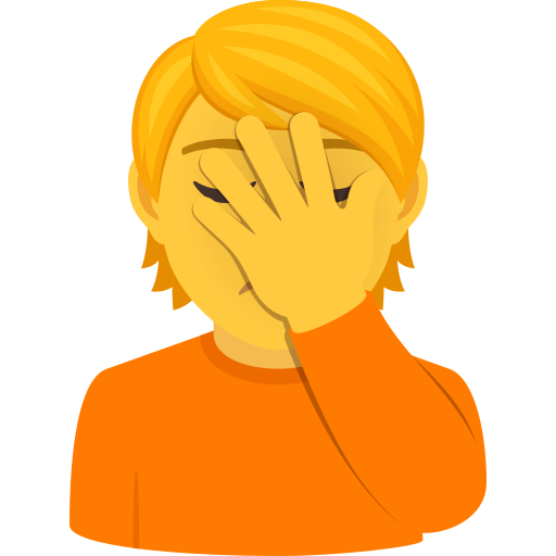 Face Palm on JoyPixels