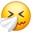 Sneezing Face on Samsung