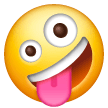 Grinning Face With One Large And One Small Eye on Samsung